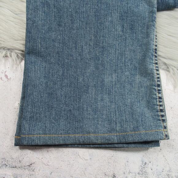 ST. JOHN EVENING Rhinestone Fashion Fit Straight Leg Jeans Women’s Size 8 - Picture 9 of 13